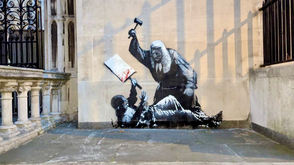 the censorship of banksy
